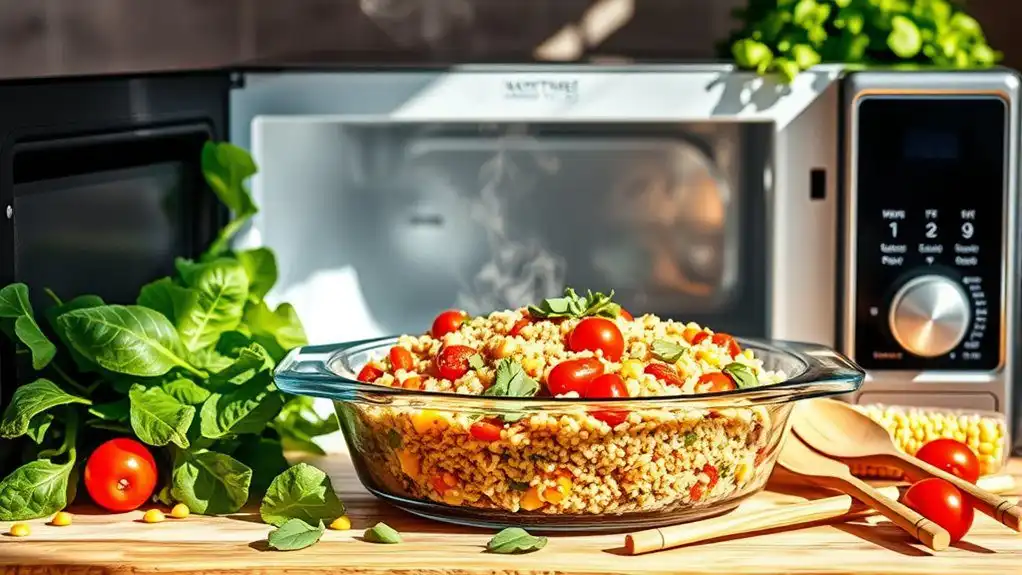 vegetarian microwave meal ideas