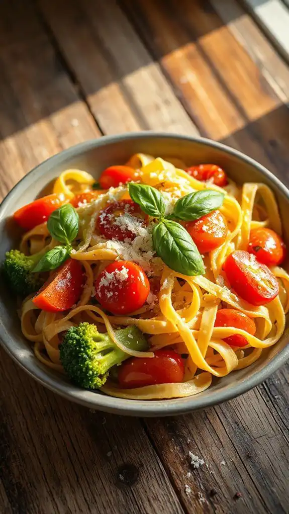 vegetarian pasta dish recipe