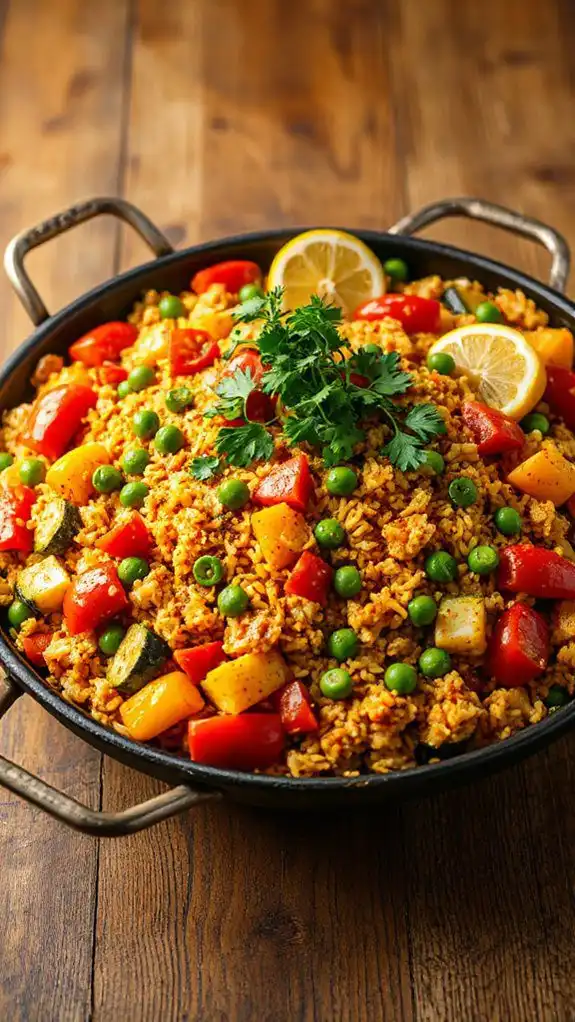 vegetarian rice dish recipe