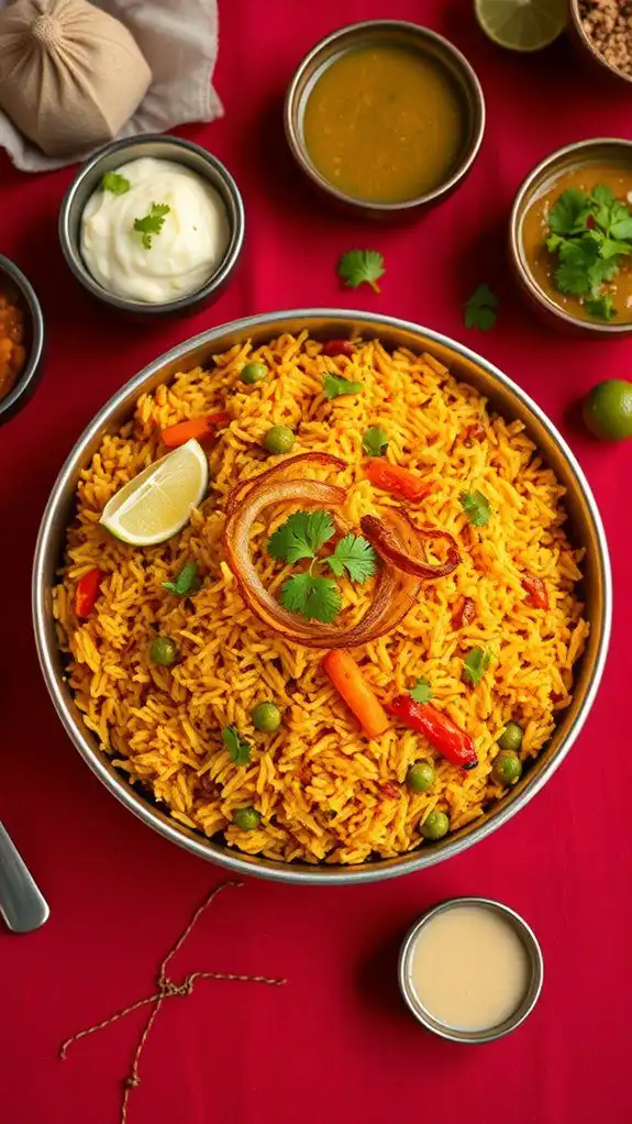 vegetarian rice spiced dish