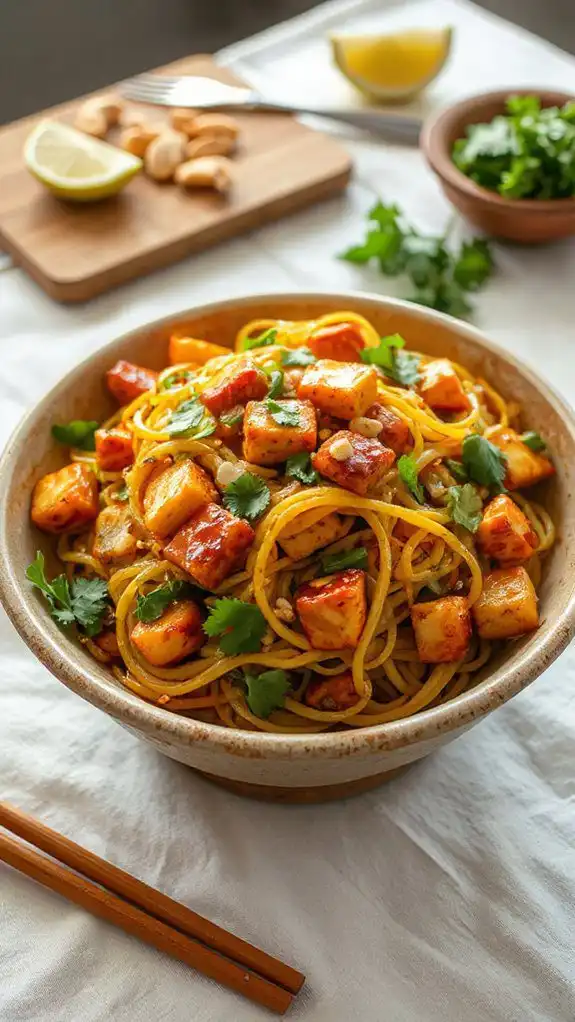 vegetarian spaghetti squash dish