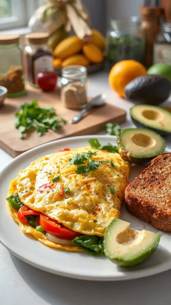 veggie filled omelette recipe veggie filled omelette recipe