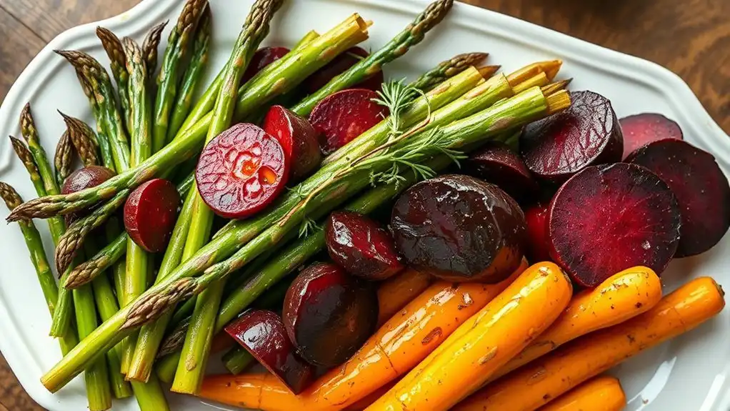 vibrant easter vegetable sides