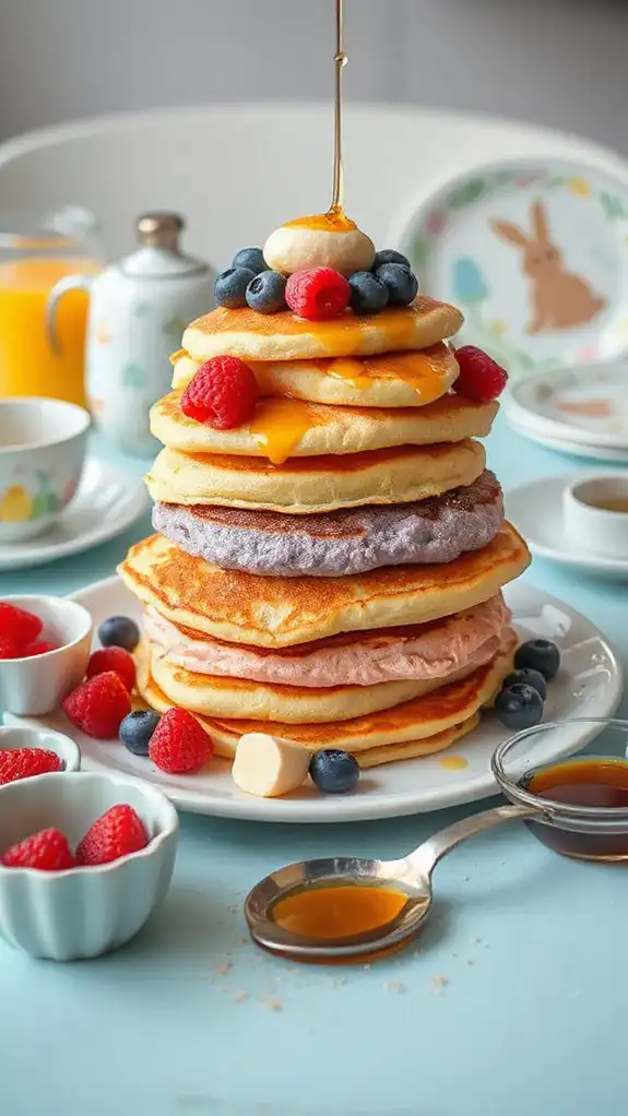 vibrant festive pancake delight vibrant festive pancake delight