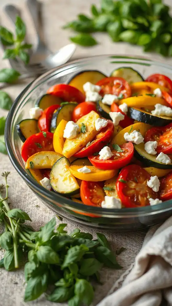 vibrant mix of vegetables