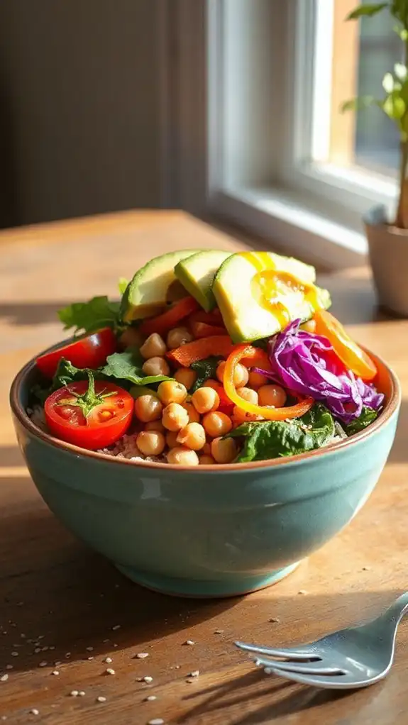 vibrant nutritious grain dish