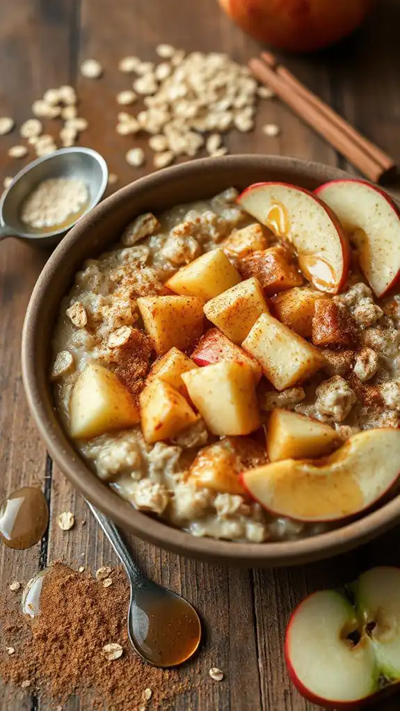 warm apple cinnamon delight