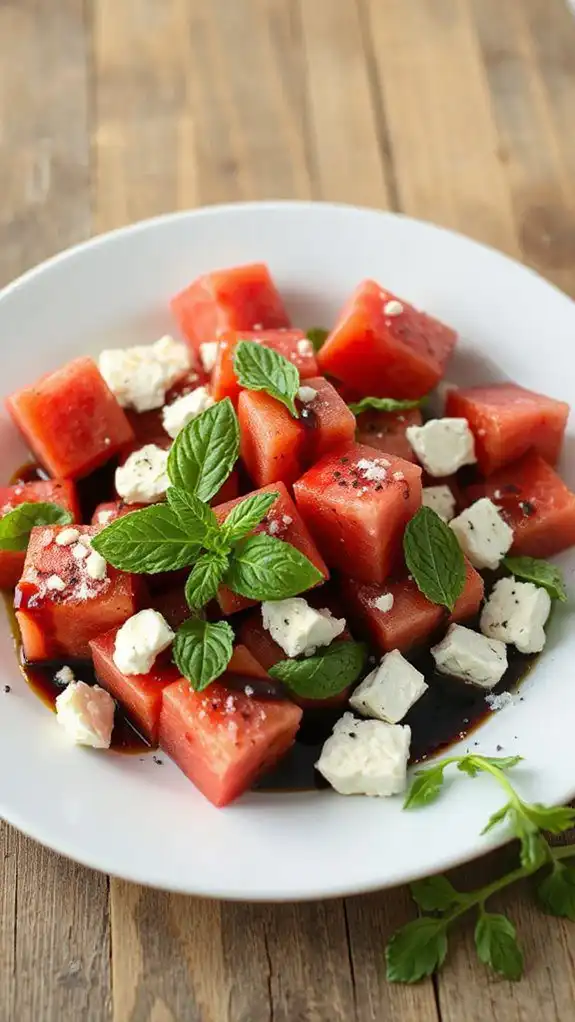 watermelon feta salad recipe