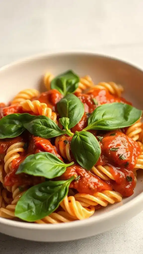 whole wheat pasta dish whole wheat pasta dish
