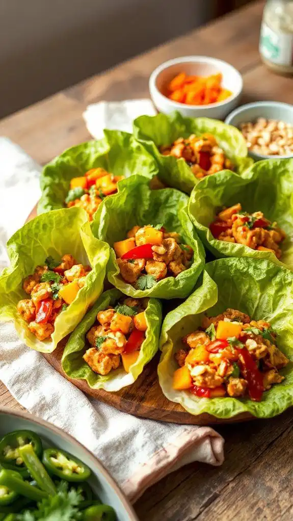 wrap party serving ideas
