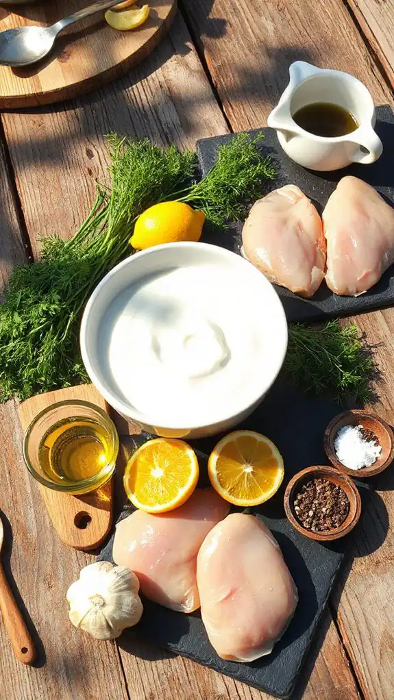 yogurt dill marinade recipe