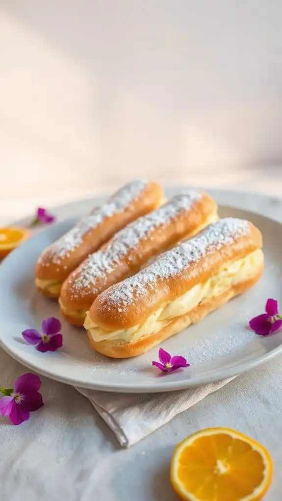 zesty citrus filled clairs zesty citrus filled clairs