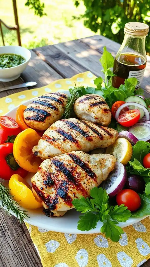 zesty herb infused marinade