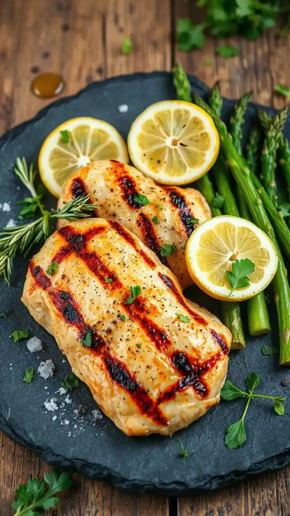 zesty herb marinated chicken