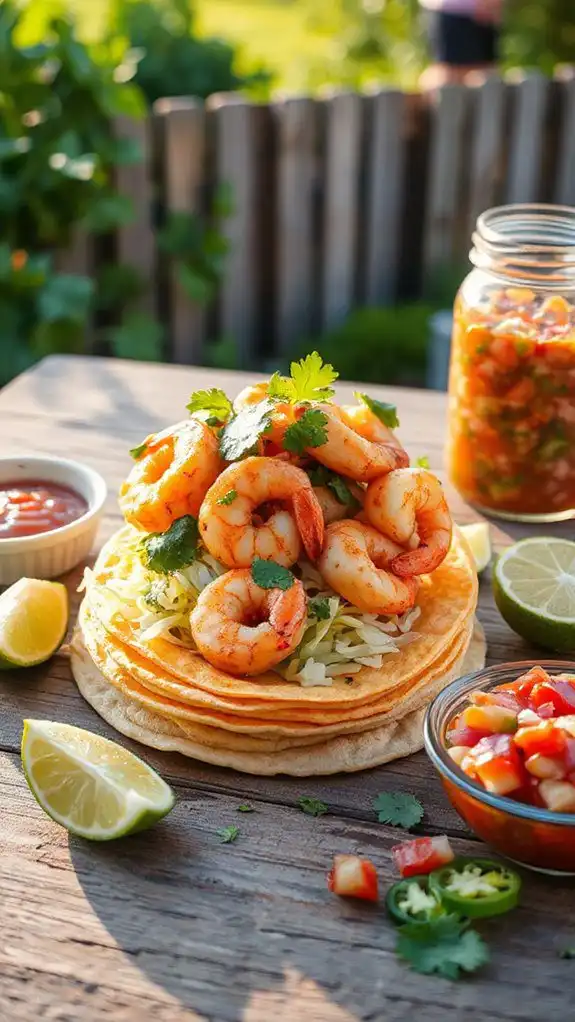 zesty shrimp tacos recipe