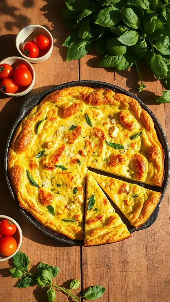 zucchini corn frittata recipe