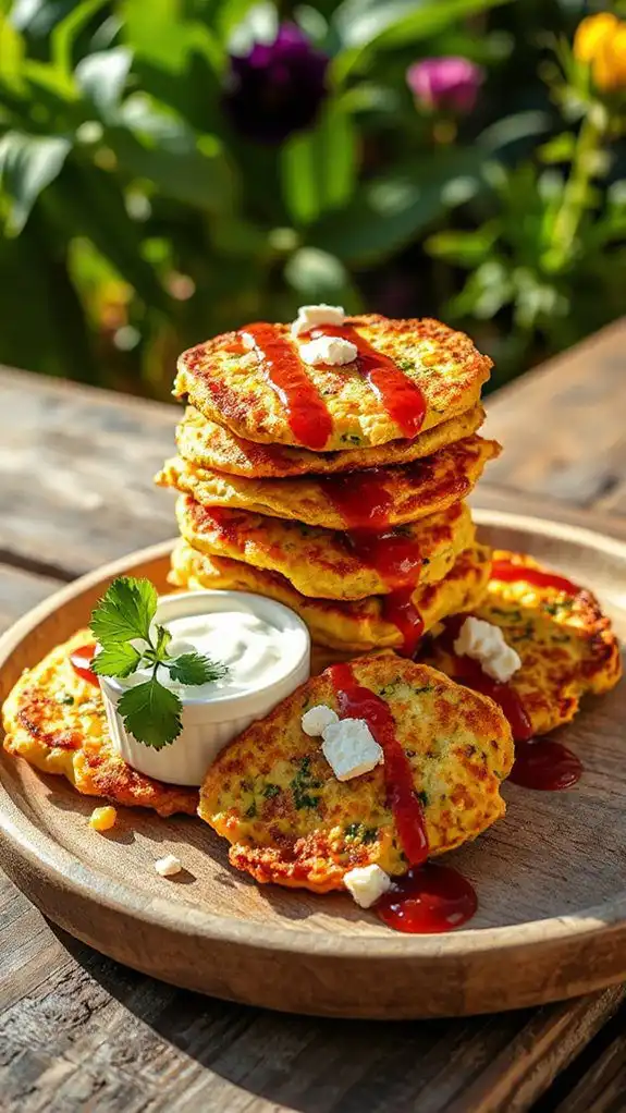 zucchini corn fritters recipe