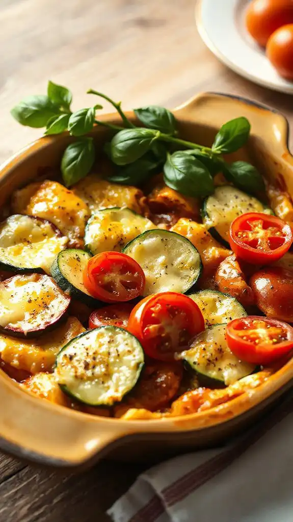 zucchini tomato breakfast bake zucchini tomato breakfast bake