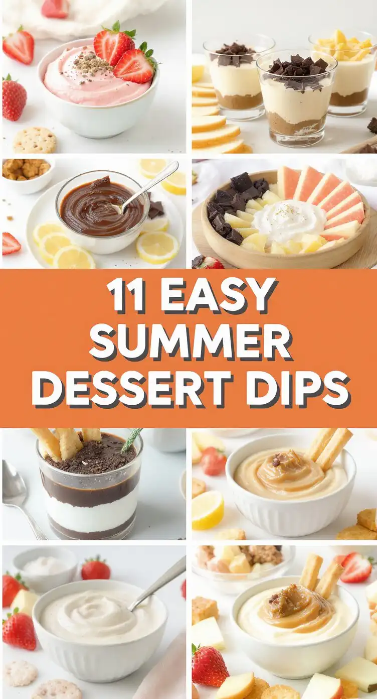 11 Easy Summer Dessert Dips for Entertaining