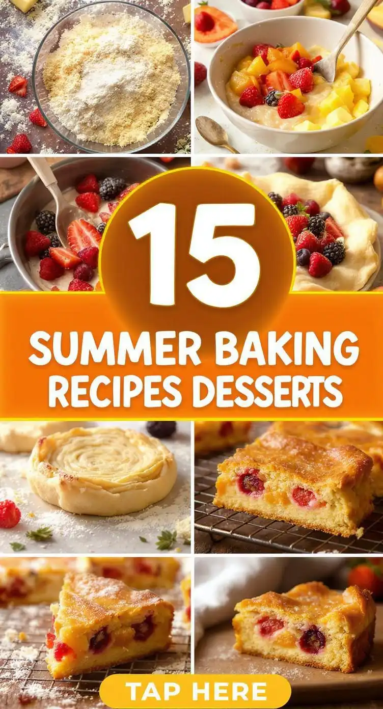 15 Summer Baking Recipes Desserts | Oven-Worth Options