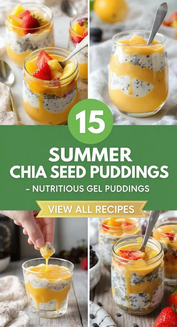 15 Summer Chia Seed Puddings Nutritious Gel Puddings