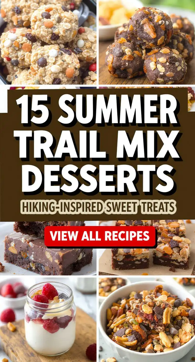 15 Summer Trail Mix Desserts Hiking-Inspired Sweet Treats