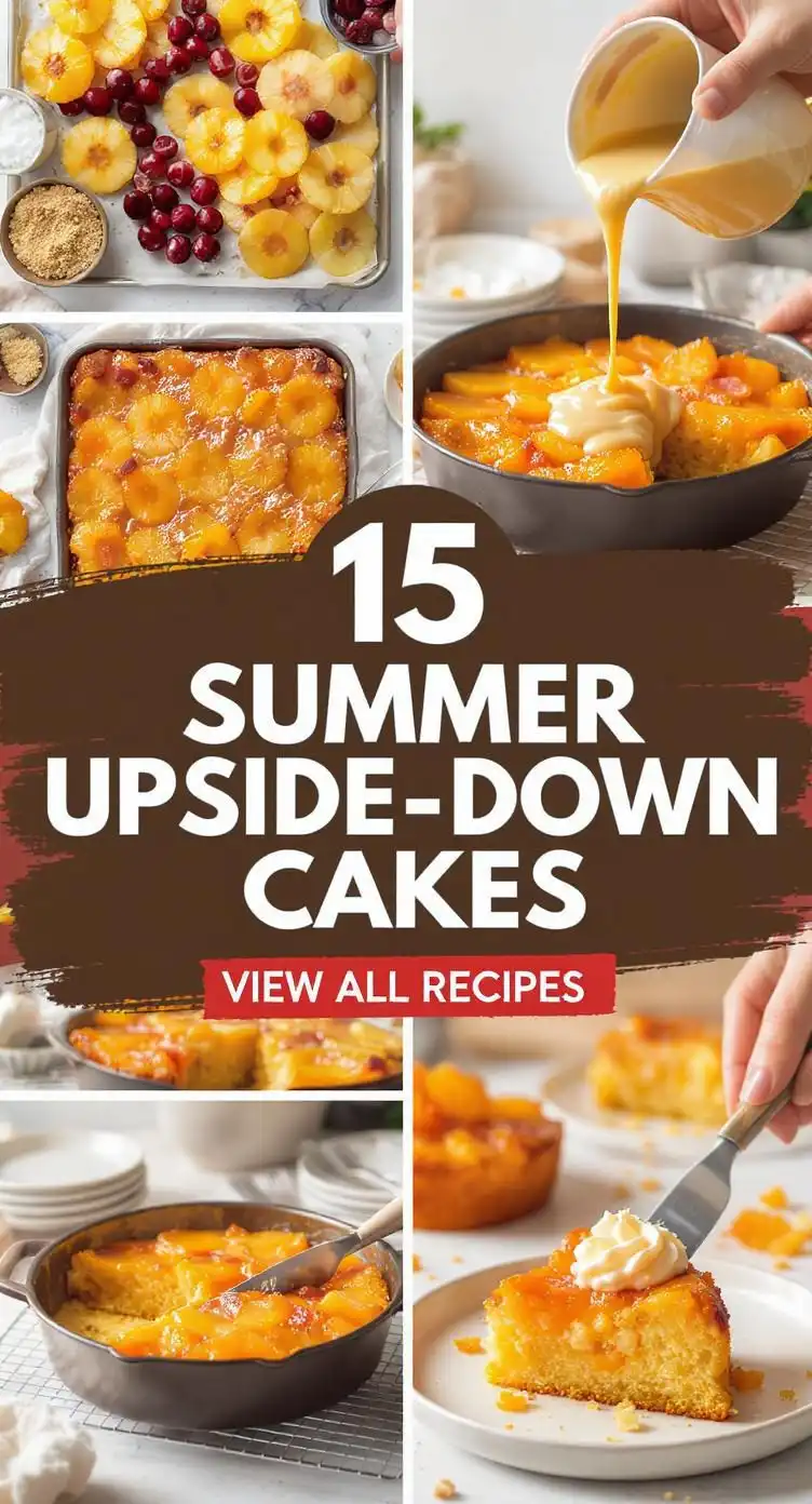 15 Summer Upside-Down Cakes Beyond Basic Pineapple Versions