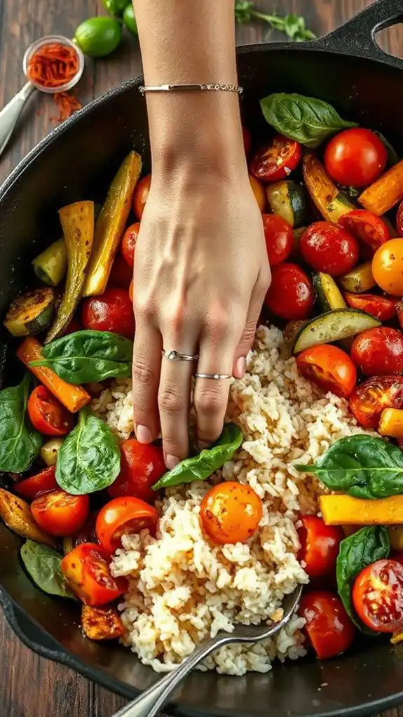add arborio rice now