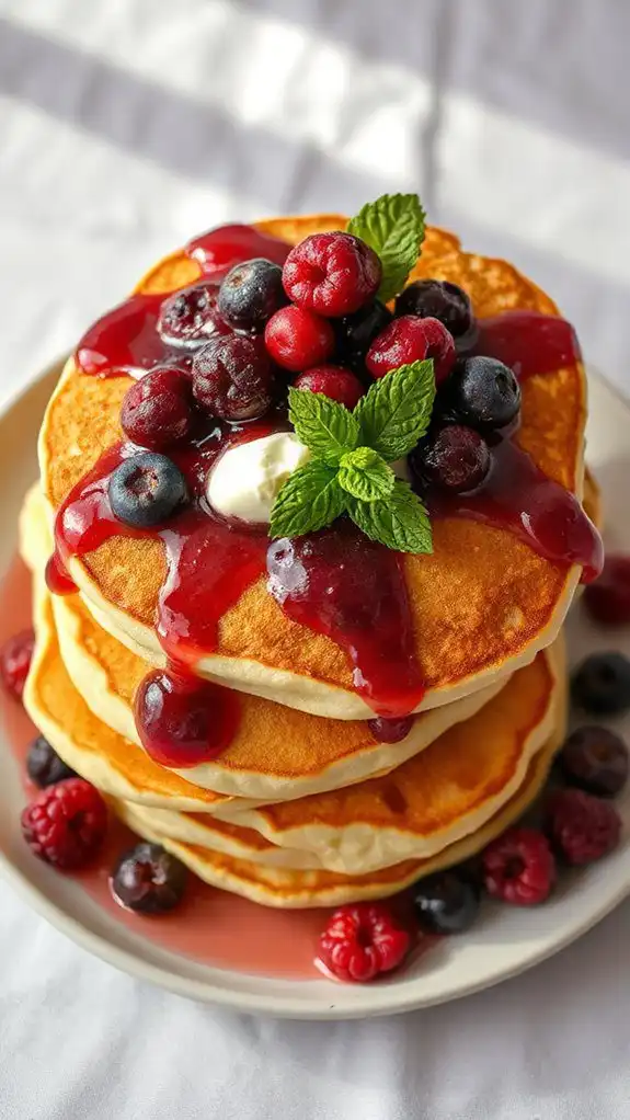 add berry topping compote