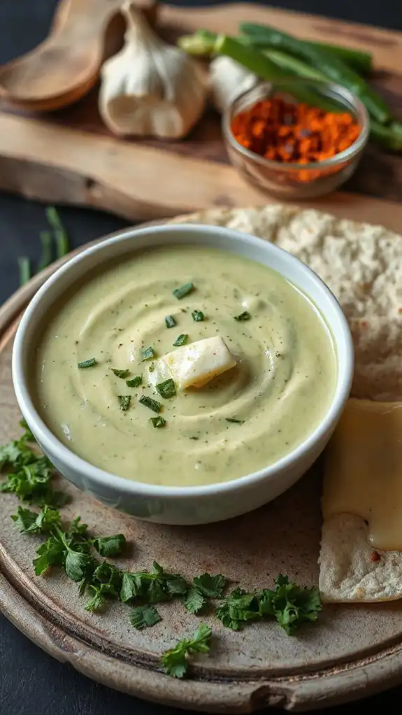add creamy jalape o sauce
