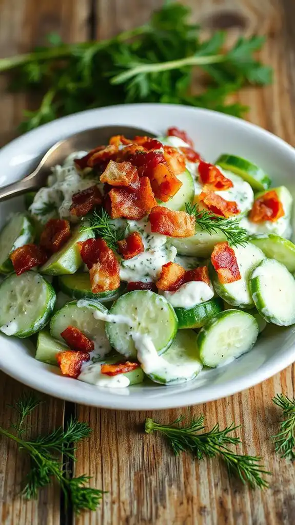 add crispy bacon topping