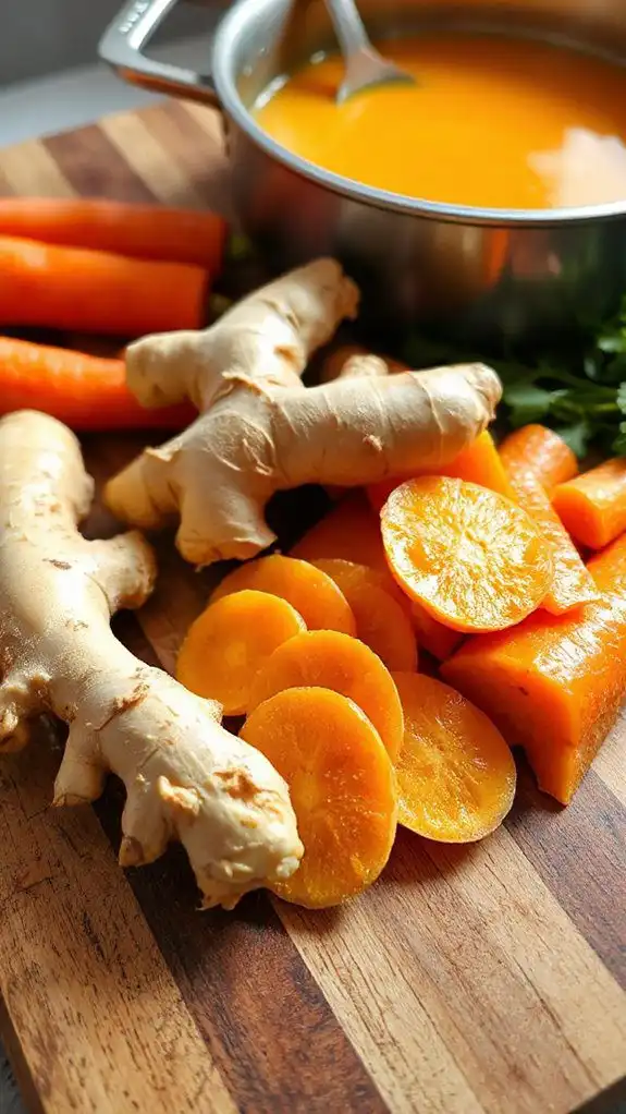 add fresh ginger root add fresh ginger root