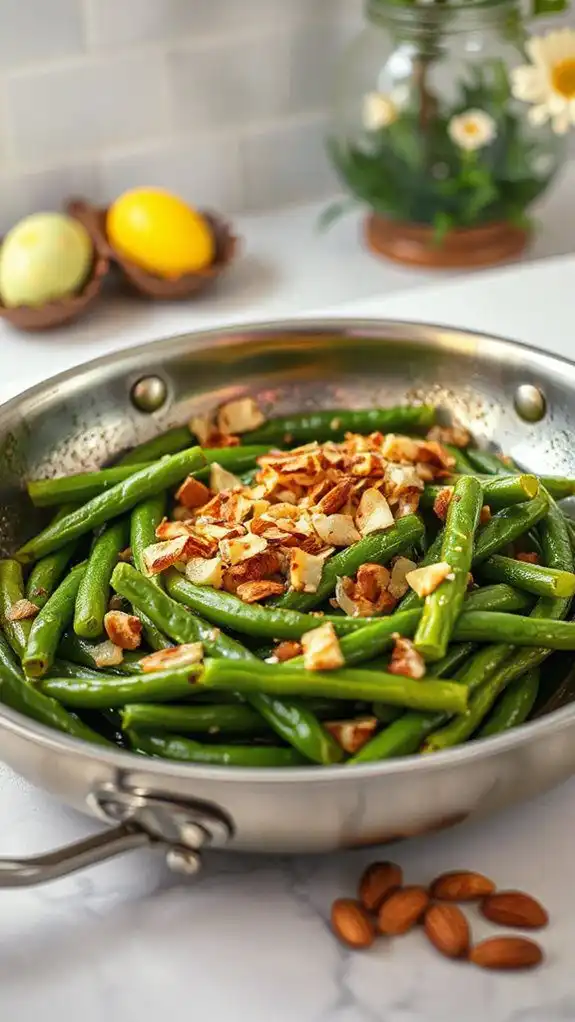 add garlic to skillet