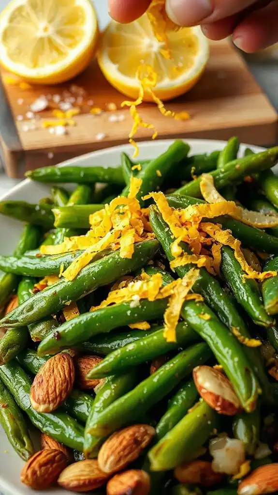 add lemon zest seasoning