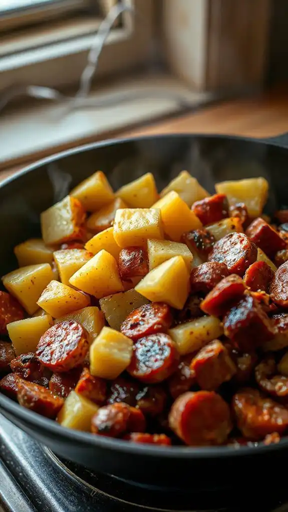 add potatoes to skillet add potatoes to skillet