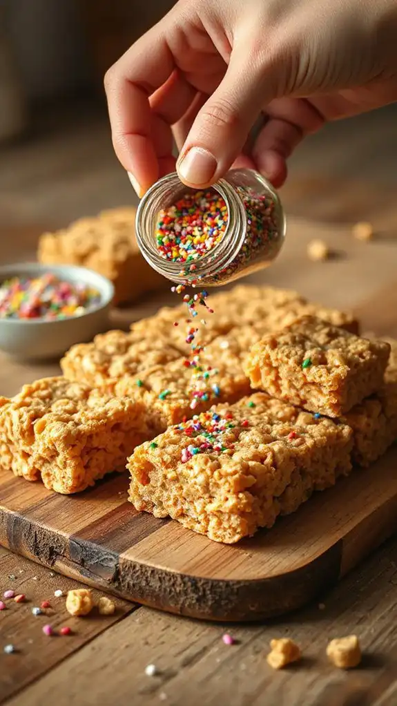 add vibrant holiday sprinkles