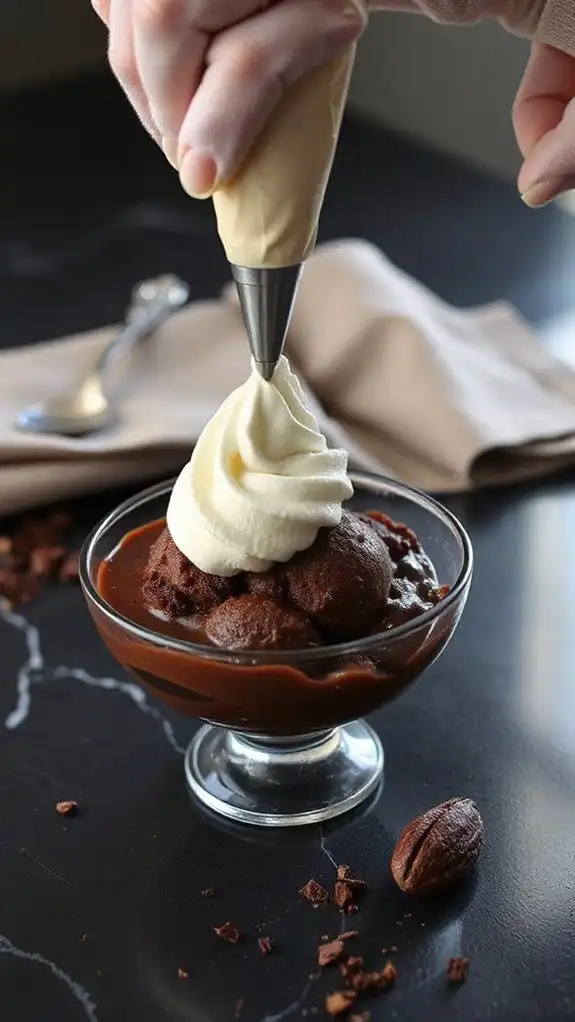 add whipped cream topping add whipped cream topping