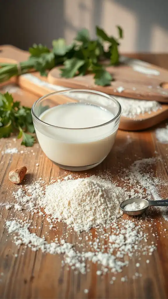 add yeast to milk