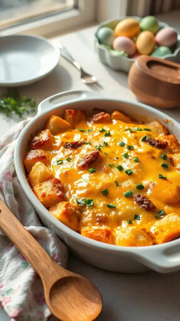 allow casserole to rest