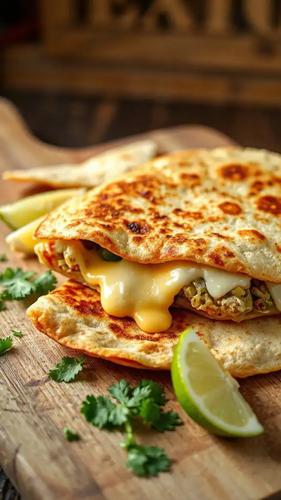 allow cheese to melt