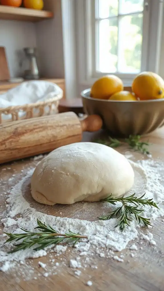 allow dough to rest allow dough to rest