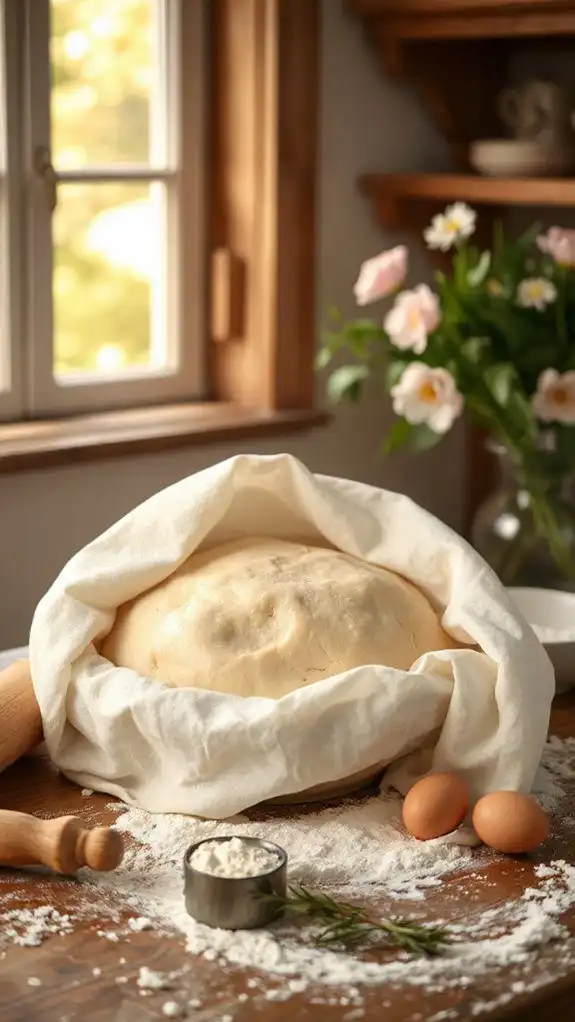 allow dough to rise allow dough to rise