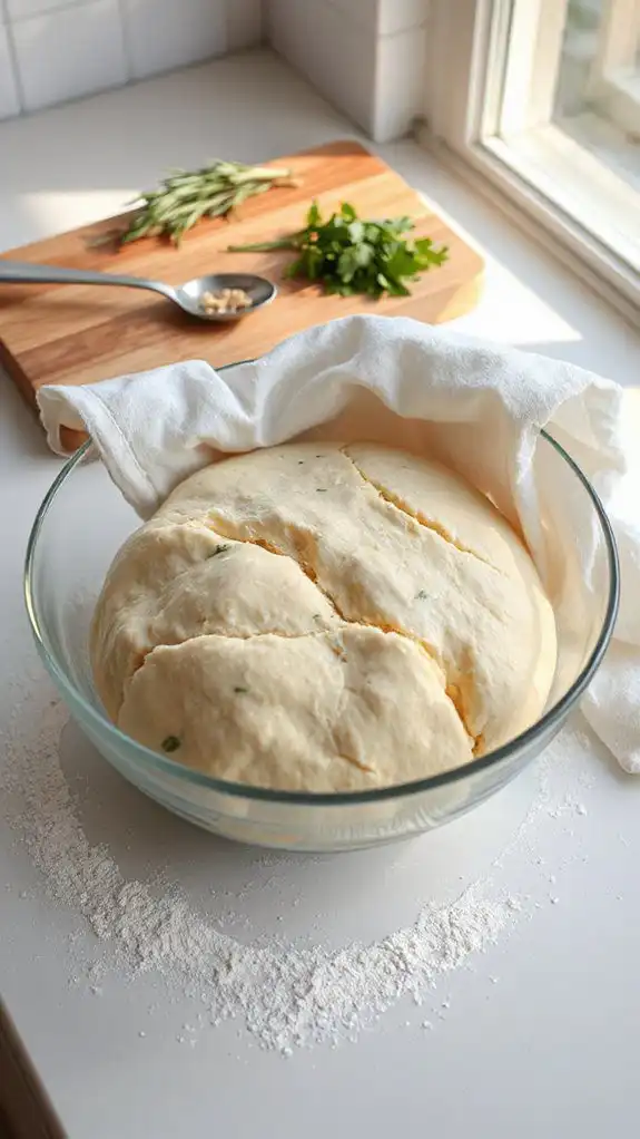allow dough to rise