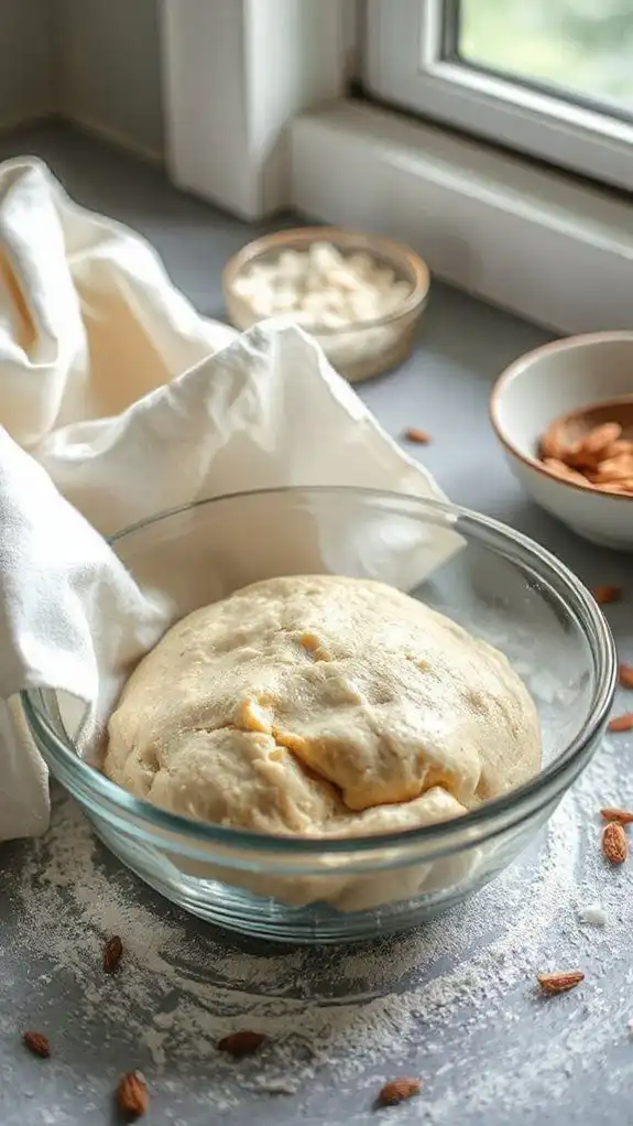 allow dough to rise allow dough to rise