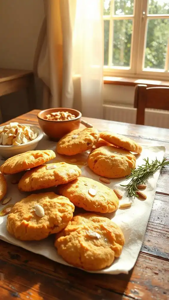 almond olive oil cookies almond olive oil cookies