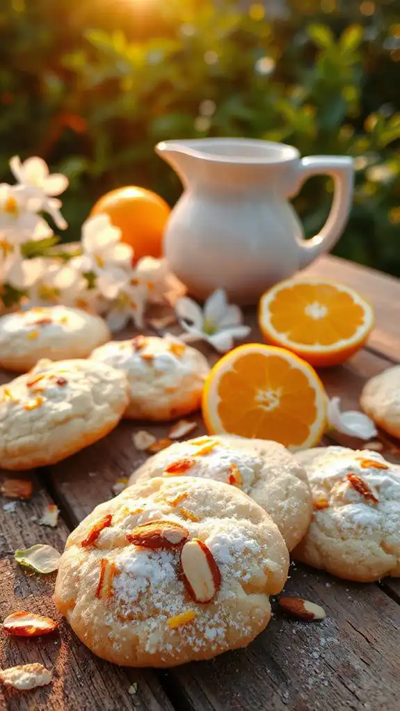 almond orange blossom cookies almond orange blossom cookies