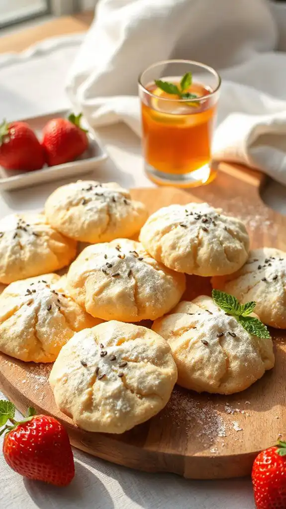 almond poppy seed cookies