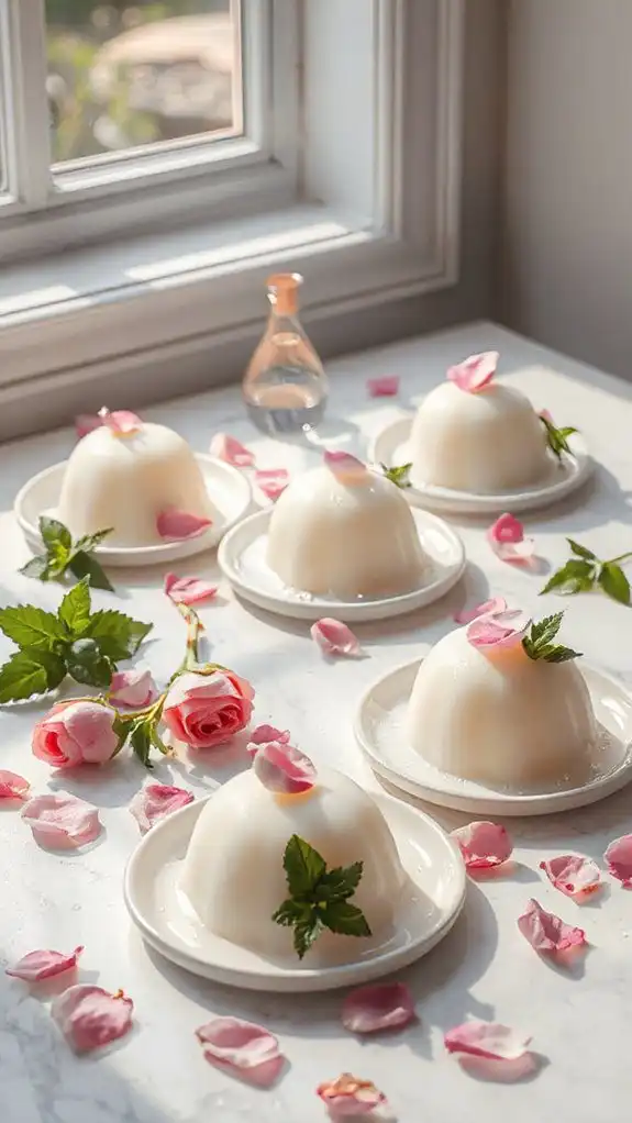 almond rose water dessert almond rose water dessert