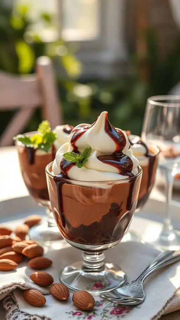 amaretto chocolate mousse delight