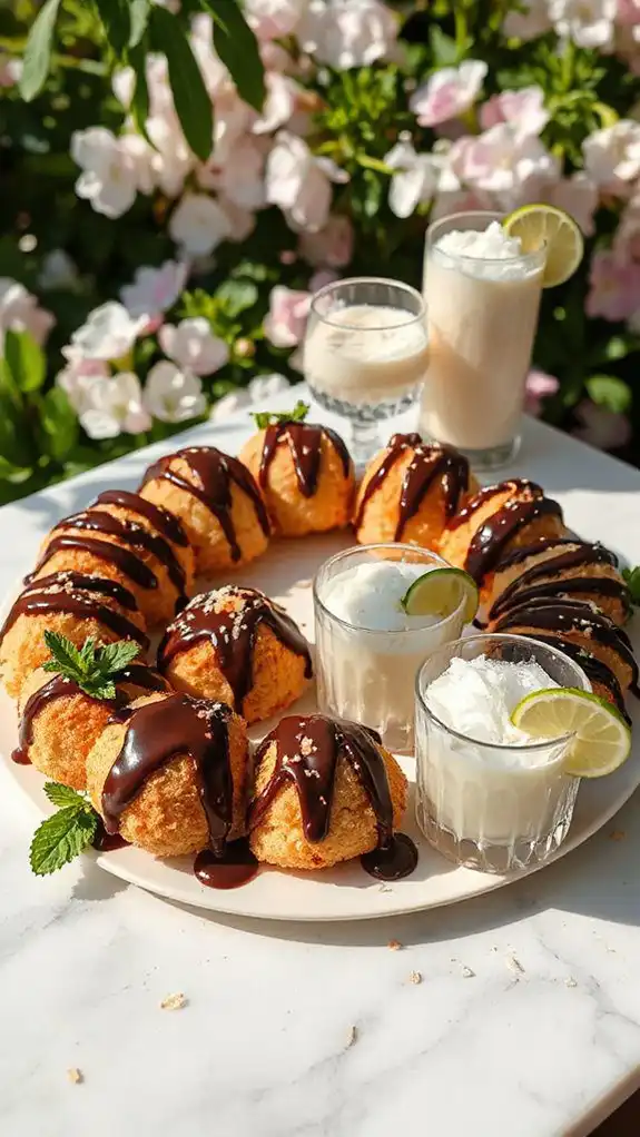 amaretto coconut macaroons recipe